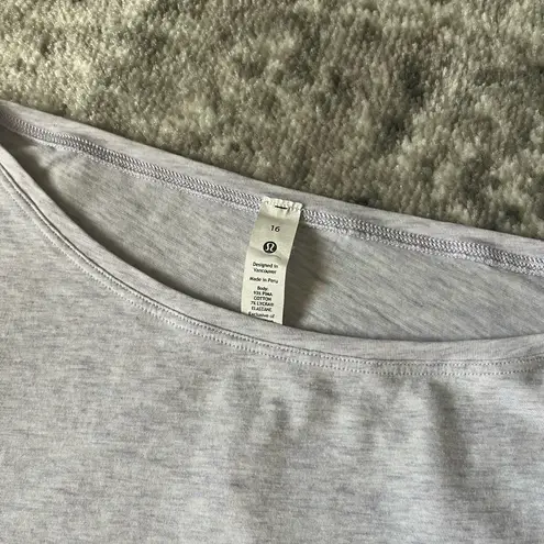 Lululemon  Back In Action Short Sleeve Shirt