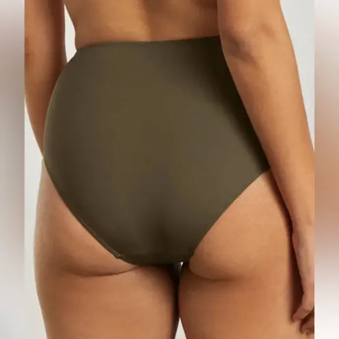Everlane  Swim Bottom High Rise Hipster Beech Green S NWT Quick Dry - Image 4