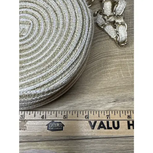 Shiraleah Crossbody Bag Paper Metal Strap Purse Beach Travel Cruise Resortwear - Image 7