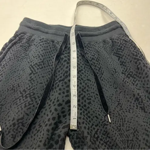 Rails  Oakland Black Flocked Cobra Sweatpant Jogger Women Size XS Pull-On Pockets - Image 10
