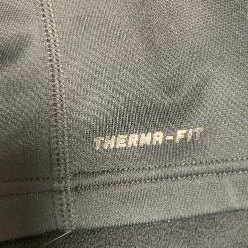 Nike  Livestrong Therma- Fit Black 1/4 Zip Jacket Fitted
