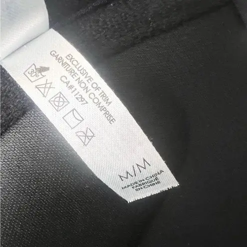 La Vie En Rose Black & White Polka Dot Retro Strapless Bikini Top Size Medium