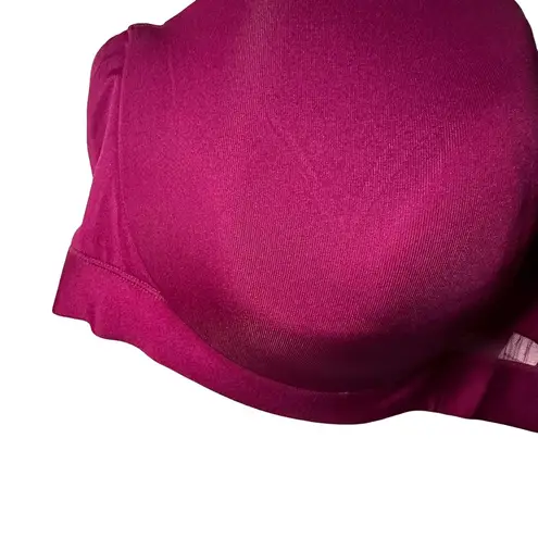 Cacique Bra 44DD Fuschia Comfort Bliss Lightly Lined Wire Medium Coverage