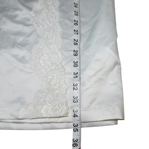 Ralph Lauren Ivory Lace Trim Robe, Women's Medium, New With Tags, Lingerie White