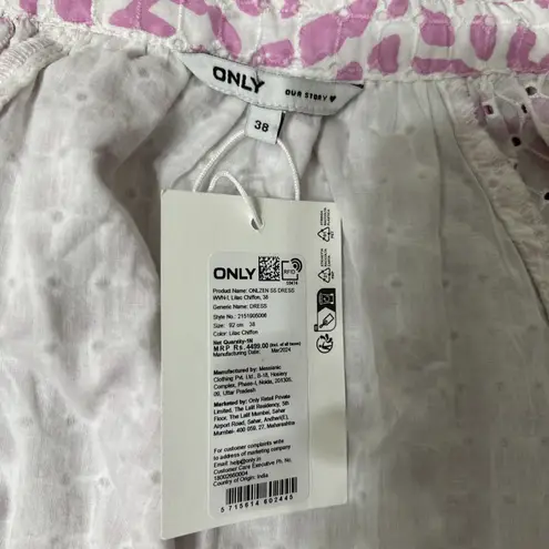 Only Y2K NWT Step-Hem Shirtdress in Baby Pink Sz3& Schiffi Floral Fairycore CHIC