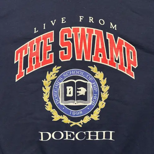 Doechii “Live From the Swamp” Tour Graphic Crewneck Sweater Size Large