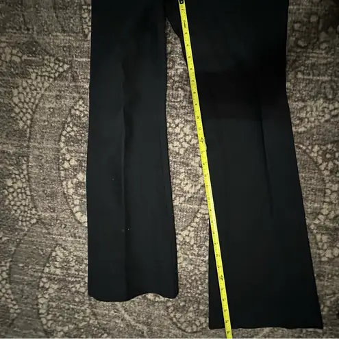 Derek Lam 10 Crosby Women’s Size 4 Black Cotton Blend Flare Trousers Pants