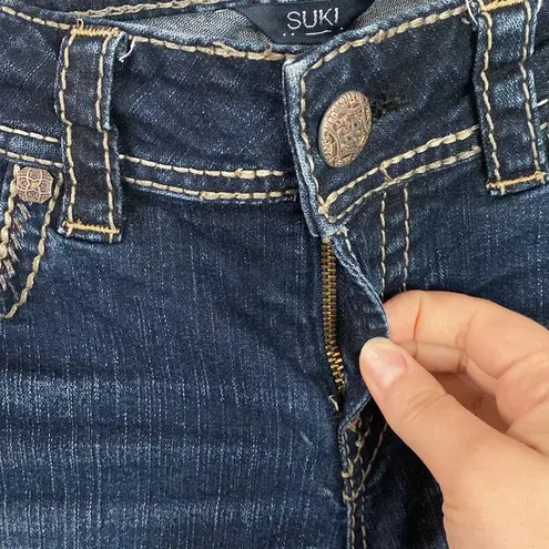 Silver Jeans Suki bootcut fluid denim low rise contrast stitch jeans size 27