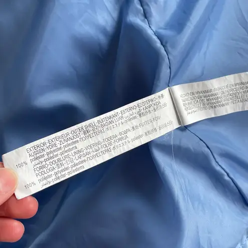 Stradivarius Blue Puffer Jacket XS