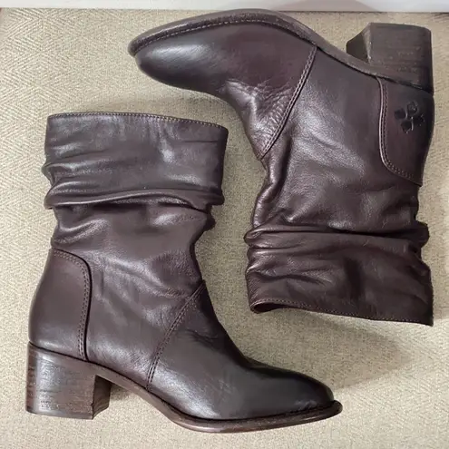 Patricia Nash Monte Slouch boots in nut size 5.5