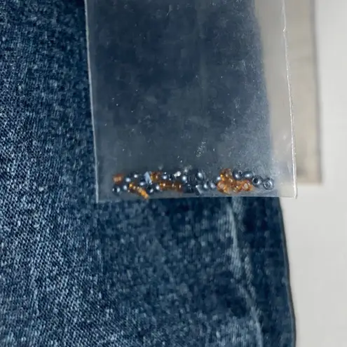 NWT WO SIZE 24 Petite DG2 by Diane Gilman Embroidered Denim Jeans Blue