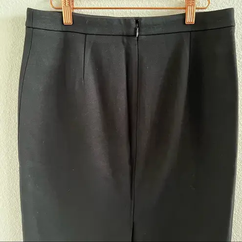 J.Crew  No. 2 Pencil Skirt Black Work Business Casual Office Professional Size 4