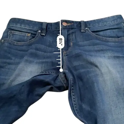 Gap Real Straight Medium Wash Mid Rise Jeans in Laguna Blue Sz 27