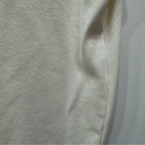 Christopher & Banks Vintage Cream Mock Turtleneck with Embroidered Horse CJ Banks Size 2X Equestrian