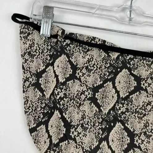 ANDIE NWT Swim The Riviera Top Bikini Top Flat Black Size Small S NEW