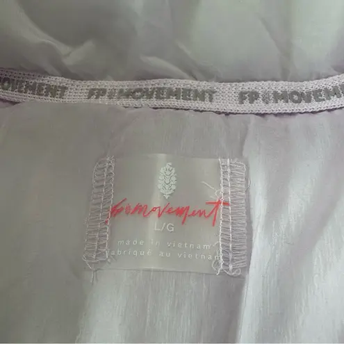 FP Movement In A Bubble Puffer Vest NWT size Large Rose Quartz Oversized Pink