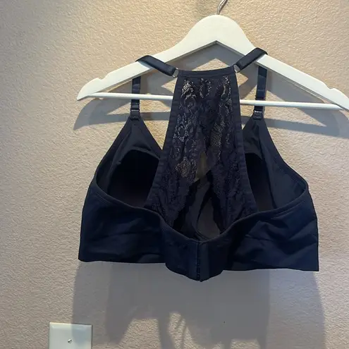 Torrid Women’s Lace Racer Back Bra Size 3 Navy Blue