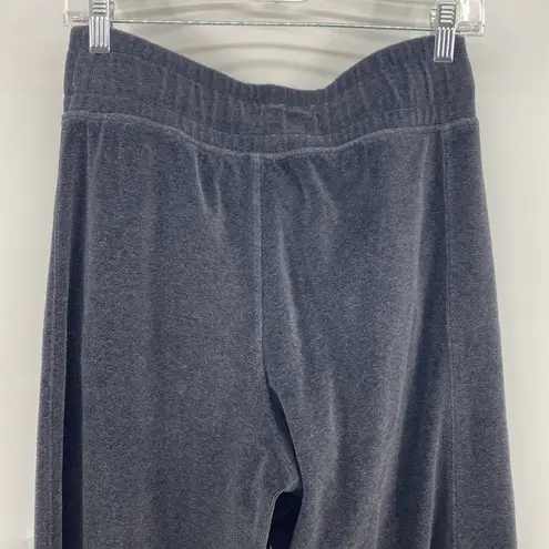 Lululemon  Morning Restore black velour side slit at bottom high waisted size 6