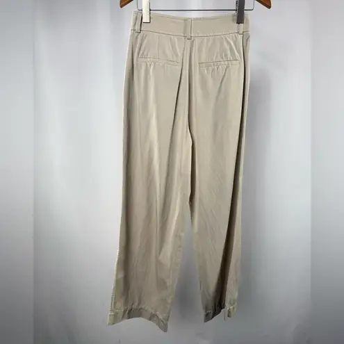 Everlane  The Way High Drape Pant in Sandstone Size 2 Short - Image 5