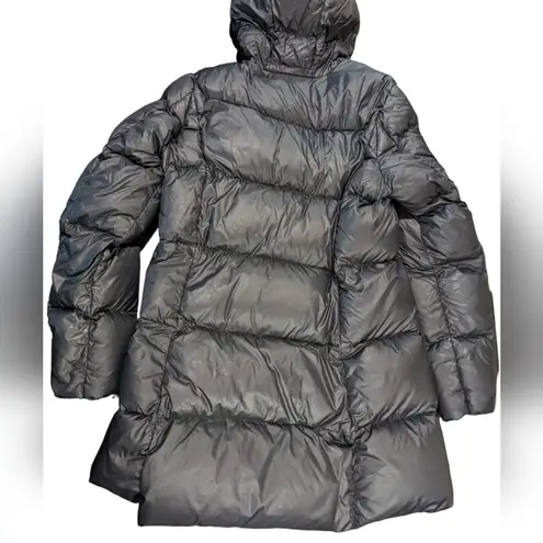 Eddie Bauer  Luna Peak Water Resistant Down Puffer Parka Black Women's Size Large