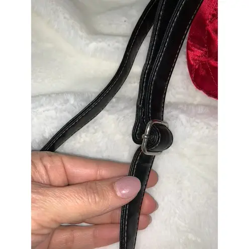 Florida State Seminoles Women's Red Quilted Crossbody Purse