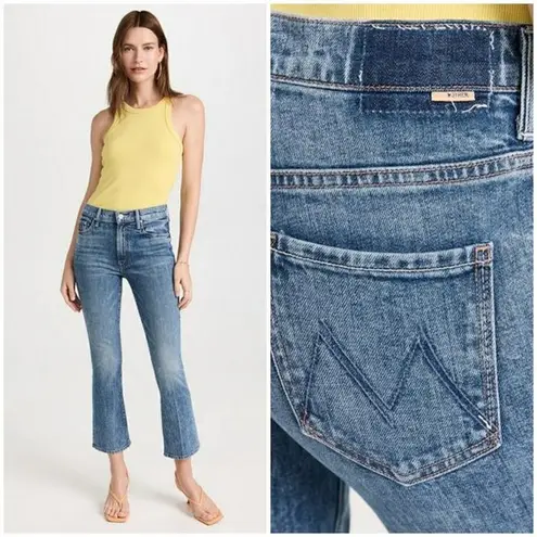 💕MOTHER SUPERIOR💕 The Insider Ankle Jeans ~ Destination Unknown 28 Blue