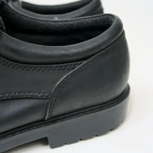 Vintage 90s Black Oxford Shoes Size 8.5