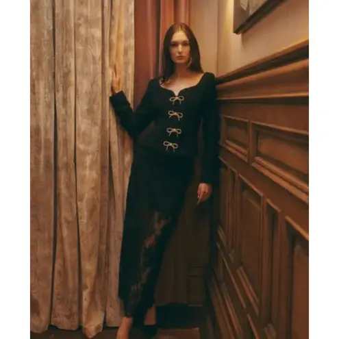 NWT Hill House Home “The Bec” Jacket – Women’s XS (Flaw Noted) Black