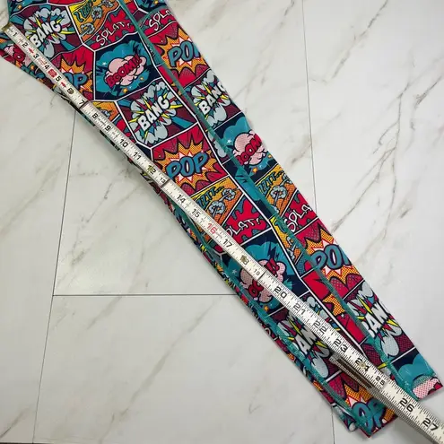 CVG Constantly Varied Gear Comic Book Full length leggings with side pockets sm