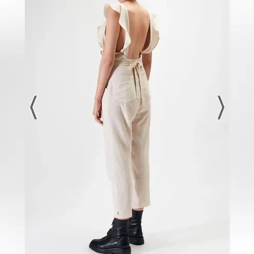 Anthropologie  Rue Stiic Lucia Romper Husk Small