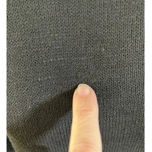 St. John Black Knit 2-Piece Set Sweater + Skirt Women’s 8 Classic