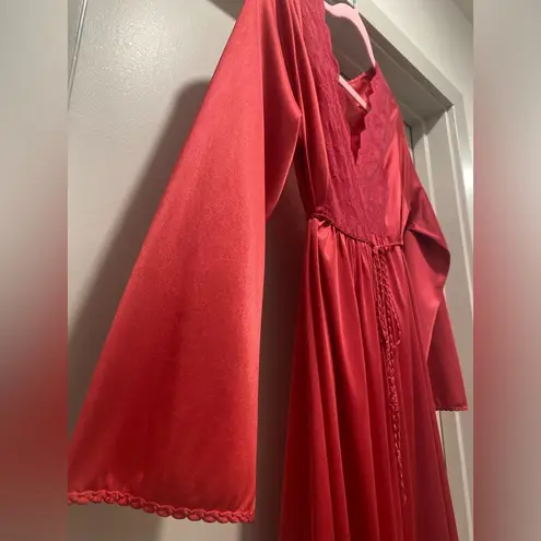 VTG Gilead 70s Fuchsia Hot Pink Deep V