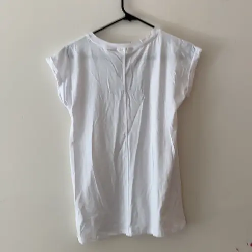 Christian Siriano white top. S