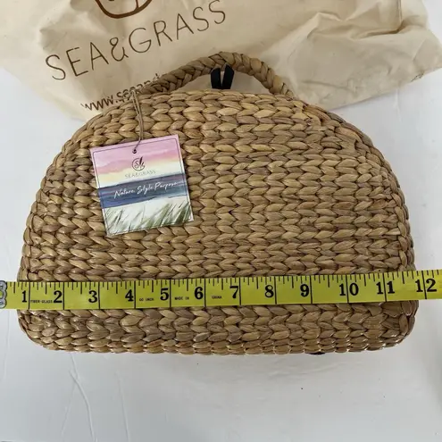 NEW Sea & Grass Small Picnic Basket Tote