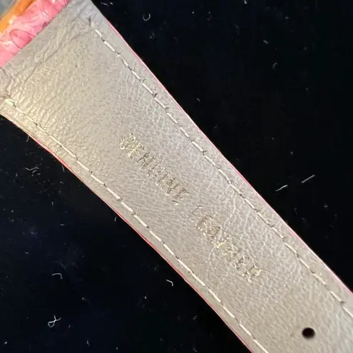 Lee Sands Women’s Leather Wrist Watch