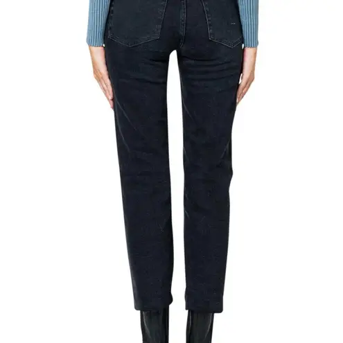 RE/DONE Black stovepipe Straight Leg Jeans