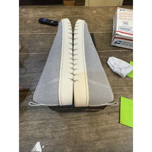 Vionic Uptown Skimmer Women's Knit Slip-on Comfort Shoe Light Grey Size 8