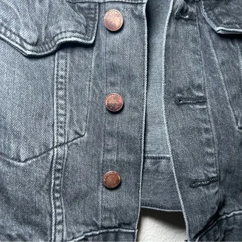 DL1961 x Marianna Hewitt Annie Oversized Crop Jacket black women’s small country