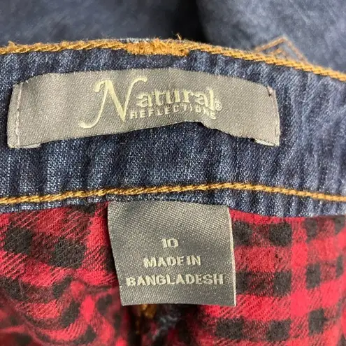 NATURAL REFLECTIONS BASS PRObBlue Women’s Flannel Lined Jeans Sz 10 New Blue
