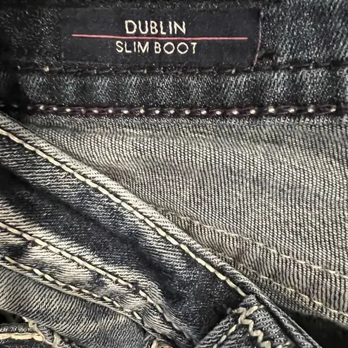 Vigoss Slim Boot Mid Rise Dublin Jeans Womens 1/2