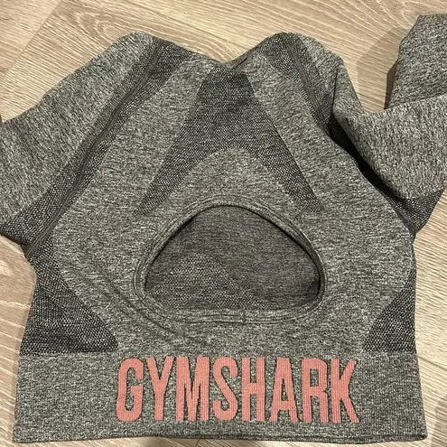 Gymshark  Flex Sport Set Leggings and Long Sleeve Crop Top Size Small