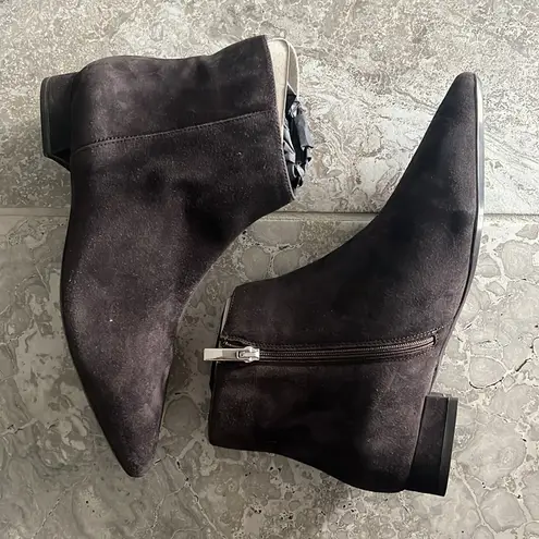 Aquatalia Prisilla Pointed Toe Zip in Truffle, Size 9 NEW in Box w/DustBag $495