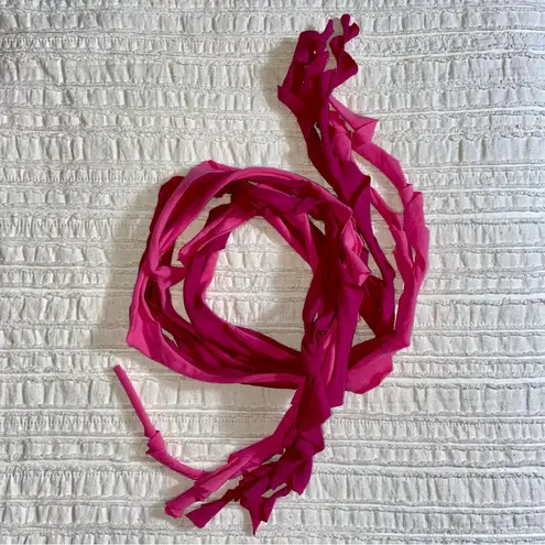 Delicate Jellyfish Scarf Jersey Cotton Shades of Pink One Size OOAK