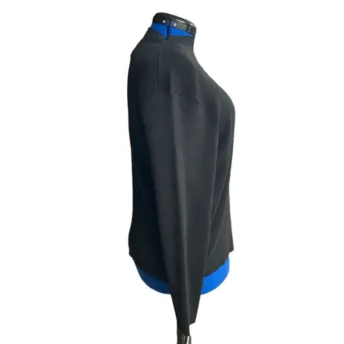 FREE ASSEMBLY Boxy Cropped Sweater Black Women’s Large Black