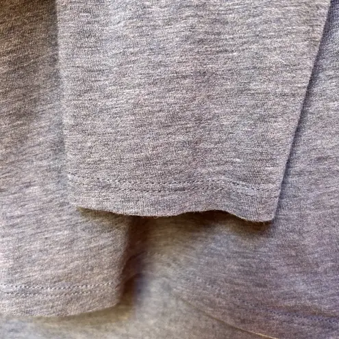 Lululemon  Back In Action Shirt 10 Pima Cotton Heather Blue Oversized Athleisure thumbnail 7