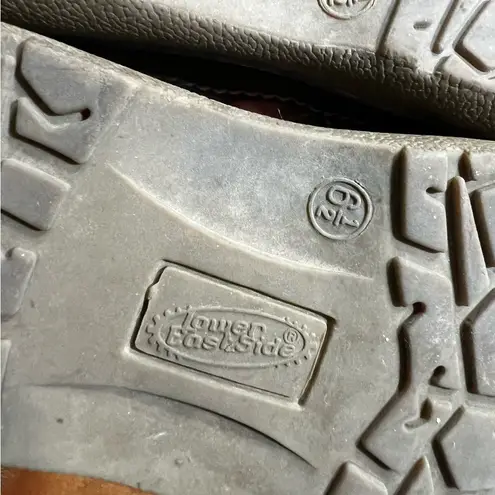 Lower East Side Vintage  Brown chunky platform Sandals slide 6.5 Y2K 90s grunge