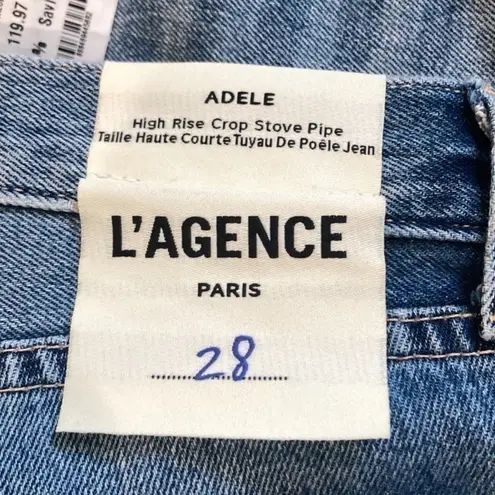 L'Agence New with tags l’agence Adele high rise crop stove pipe jeans in size 28