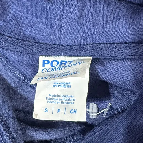 Kodak Hoodie Port & Company Pullover Retro Logo Film Photographer Sweatshirt Blue