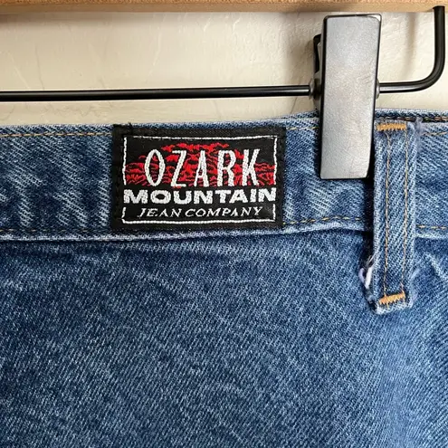 Ozark Mountain Vintage High Waisted Western Southwestern Bareback Denim Jeans Size 27