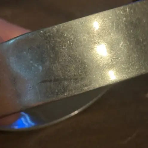 Jones New York Vintage Jones NY gold tone interlocking bangle bracelet